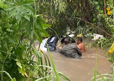 Chuva arrasta carros e deixa áreas ilhadas; não há registro de morte