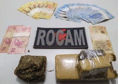 Polícia Militar de Picos prende dupla, em flagrante, com mais de meio quilo de maconha