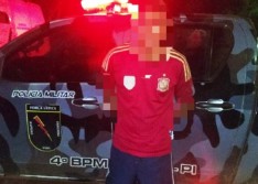 Polícia Militar de Picos recaptura foragido da Justiça