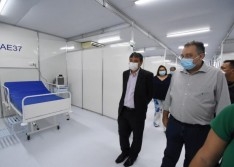 Hospital de Campanha do Verdão inicia atendimentos na segunda quinzena de maio