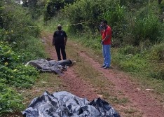 Corpo enrolado em lençóis e lona é encontrado às margens da BR-343