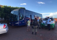 Ônibus clandestino que saiu de São Paulo é apreendido em Dom Expedito Lopes