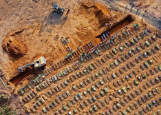 Coronavírus: Brasil tem 1.282 mortes em 24 horas e ultrapassa 45 mil