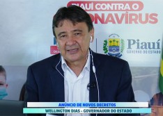 Governador estende ordem de isolamento social até 6 de julho