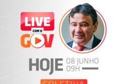 Wellington Dias, vai conceder hoje (8), às 9h, entrevista coletiva sobre o novo decreto de prorrogação do isolamento social