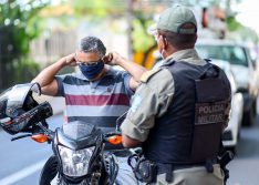 Multa para quem for flagrado sem máscara pode chegar até R$ 10 mil
