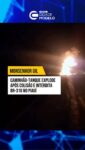 Um grave acidente foi registrado na noite desta quarta-feira (1°) na BR-316, nas proximidades da Estaca Zero, na altura do município de Monsenhor Gil. A ocorrência envolveu um caminhão-tanque e um caminhão-baú, provocando uma explosão seguida de um incêndio de grandes proporções.

De acordo com informações preliminares de testemunhas que estavam no local, o caminhão-tanque teria atingido a parte traseira do outro veículo após não conseguir frear a tempo. Com a colisão, houve uma forte explosão e, logo em seguida, as chamas tomaram conta da rodovia.

A fumaça densa gerada pelo incêndio pôde ser vista a quilômetros de distância e chamou a atenção de quem passava pela região. Por conta do risco, o trafego precisou ser totalmente interrompido nos dois sentidos da BR-316, causando congestionamento e exigindo a atuação de equipes de emergência.

Motoristas que presenciaram o acidente relataram momentos de desespero e precisaram deixar a area rapidamente devido ao perigo provocado pelo fogo intenso. Até o momento, não foram divulgadas informações oficiais sobre possíveis vítimas, e as circunstâncias da colisão devem ser investigadas pelas autoridades responsáveis. Fonte: Conecta Piauí