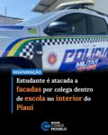 Uma estudante foi esfaqueada dentro de uma escola na tarde desta quinta-feira (9), no bairro Beco, em Regeneração (PI). As agressões teriam sido cometidas por outra aluna da instituição após um desentendimento entre as duas.

O QUE SE SABE?
A Polícia Militar, uma equipe do Serviço de Atendimento Móvel de Urgência (SAMU) e o Conselho Tutelar foram acionados e estiveram no local. Informações preliminares apontam que, após a discussão, uma das estudantes utilizou uma arma branca para agredir a vítima.

O SAMU encaminhou a estudante ao Hospital Maria de Lourdes Leal Nunes. Até o momento, não há informações sobre o estado de saúde dela.

A escola municipal atende alunos do 6º ao 9º ano do Ensino Fundamental. O caso será acompanhado pelo Conselho Tutelar e investigado pelas autoridades competentes. Fonte: Canal 121