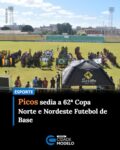 A manhã desta quarta-feira (22), foi marcada pela abertura da 62ª edição da Copa Norte e Nordeste Futebol de Base, um dos torneios mais prestigiados das categorias de formação do futebol regional.

Tendo como palco principal o Estádio Municipal Helvídio Nunes, o Gigantão da Malva, em Picos, a solenidade deu o pontapé inicial em um grande ciclo de partidas que se estenderá até o dia 27 de julho.

A programação dos confrontos movimentará tanto o gramado do Gigantão da Malva quanto o campo do 3º BEC (Batalhão de Engenharia de Construção).

De acordo com o organizador da competição, Sérgio Negreiros, o certame traz para o interior piauiense mais de 1.300 jovens promissores do esporte, que representam equipes vindas de cinco estados brasileiros: Piauí, Maranhão, Ceará, Bahia e Pará.

A garotada disputará o topo do pódio dividida entre as categorias Pré-mirim, Infantil, Juvenil e Sub-19, o que transformará o município picoense em um verdadeiro celeiro de novos talentos do futebol.

Para garantir a viabilidade e a estrutura necessária a um evento desse porte, a competição conta com o suporte dos poderes públicos Municipal e Estadual.

A secretária municipal de Esportes e Lazer, Layana Rufino, explicou que o apoio envolve uma ação conjunta entre a Prefeitura de Picos, através da própria SEMEL, da Secretaria Municipal de Educação e do Governo do Estado por meio da Secretaria de Estado da Educação do Piauí.

Em uma logística articulada para acolher as delegações visitantes com conforto e segurança, as secretarias de Educação disponibilizaram as estruturas dos alojamentos escolares para abrigar todos os atletas vindos de fora do estado durante os dias de torneio.

“Venha você também estar conosco nesse momento histórico para Picos. É Picos no rumo certo, é Picos reconstruindo o esporte”, destacou Layana Rufino.