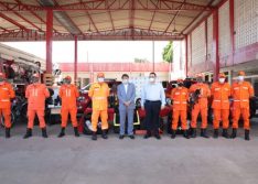 Governador entrega equipamentos para modernização do Corpo de Bombeiros