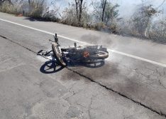 Idoso morre após colisão entre moto e veículo na BR-343