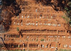 Brasil ultrapassa a marca de 80 mil mortes por covid-19