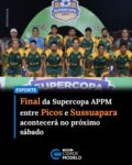A Prefeitura de Picos, através da SEMEL (Secretaria Municipal de Esporte e Lazer), convida toda a população picoense, autoridades, representantes da imprensa e desportistas para prestigiar a grande final da Supercopa APPM (Associação Piauiense de Municípios), Território Vale do Guaribas, que será disputada entre as seleções de Picos e Sussuapara.

A partida decisiva será realizada no próximo sábado (18), às 16h30, no Estádio Municipal Helvídio Nunes de Barros, no município picoense.

A expectativa é de um confronto marcado pelo equilíbrio e pela emoção, tendo em vista que as duas equipes que fizeram campanhas consistentes ao longo da competição e chegam à decisão em busca do título Regional da Supercopa APPM.