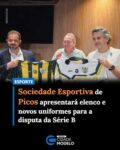 Após a Prefeitura de Picos voltar a ter o comando do Departamento de Futebol Profissional da SEP (Sociedade Esportiva de Picos), o time prepara um grande evento para marcar o início de sua caminhada em busca do retorno à elite do futebol piauiense.

No próximo domingo (02), a partir das 10h00, a Diretoria do Zangão reunirá torcedores, familiares e imprensa no Picoense Clube, no Centro da cidade, para a apresentação oficial do elenco de jogadores e o lançamento dos novos uniformes que serão utilizados ao longo da disputa do Campeonato Piauiense da Série B.

Os uniformes trazem as cores tradicionais do clube e em destaque os patrocinadores que apoiam a equipe na missão de conquistar o acesso. Além da exibição das camisas de jogo e do contato direto com os atletas que defenderão o time, a programação festiva contará com atração de música ao vivo para animar os torcedores.

Outro grande atrativo da manhã será o sorteio de um prêmio exclusivo para quem acompanhar o evento.

A organização vai sortear uma camisa oficial do Fluminense autografada por todo o elenco tricolor, com destaque para a assinatura do lateral-esquerdo Renê, atleta natural de Picos e revelado pela própria SEP.