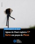 Em decorrência do crime, o abastecimento ficou temporariamente comprometido nos bairros São José, Morada do Sol, Bomba e em parte do Ipueiras.

Segundo a concessionária, equipes técnicas já foram mobilizadas para realizar a substituição dos cabos danificados e a previsão é de que o abastecimento seja retomado gradualmente a partir das 15h desta terça-feira.

A Águas do Piauí informou ainda que todas as ocorrências estão sendo comunicadas aos órgãos competentes e que a empresa está colaborando com as investigações para identificar os responsáveis pelos furtos.

Como medida preventiva, a concessionária reforçou a vigilância nas unidades operacionais e orientou a população a comunicar qualquer situação suspeita. Para solicitações de serviços ou esclarecimento de dúvidas, os clientes podem entrar em contato gratuitamente pelo telefone e WhatsApp 0800 223 2000, pelo aplicativo Águas App ou pelo site oficial da empresa. Fonte: Ascom