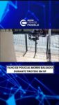 Um menino de 10 anos, filho de um policial civil, morreu após ser baleado durante uma troca de tiros entre o pai e um assaltante na tarde deste domingo (16), na Freguesia do Ó, zona norte de São Paulo.

Guilherme Souza de Campos foi atingido na Rua Padre Feliciano Domingues durante o confronto. Segundo informações do boletim de ocorrência, o policial Vinicius Fofa de Campos também foi ferido de raspão.

Imagens de uma câmera de segurança registraram o momento do crime. O assaltante, que estava em uma motocicleta, atirou contra o policial e o filho. Guilherme foi atingido e caiu no chão.

Na sequência, o agente reagiu e trocou tiros com o criminoso.

O criminoso morreu ainda no local.
O filho do policial foi socorrido após ser atingido, mas não resistiu aos ferimentos. O caso é investigado pelo Departamento Estadual de Investigações Criminais (Deic). Fonte: SBT