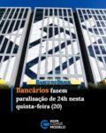 Bancários de todo o país farão uma paralisação de 24 horas nesta quinta-feira (20). A suspensão dos serviços foi anunciada pelo Comando Nacional dos Bancários, após a categoria não conseguir chegar a um acordo com a Federação Nacional dos Bancos (Fenaban).

Segundo o Comando Nacional, as reivindicações são: 5% de aumento real para os salários, além da reposição da inflação, aumento do piso salarial, aumento dos valores do vale-refeição (VR) e vale-alimentação (VA) e valorização da participação nos lucros e resultados (PLR).

Neiva Ribeiro, presidente da entidade, informou que oito rodadas de negociações já foram realizadas, sendo a última na terça-feira (18). Na data, os bancários rejeitaram uma proposta feita pela Fenaban, que previa reajustes por faixas salariais e congelamento do piso de ingresso para novos bancários.

“A categoria não ceitará propostas sem avanços concretos em temas essenciais. Os bancários e bancárias estão mobilizados e sabem que são eles, ao lado do Sindicato, que fazem a Campanha Nacional. Vamos intensificar a mobilização e dar um grande recado na paralisação”, disse Neiva.

A expectativa é que a Fenaban realize uma reunião entre os bancos na sexta-feira (21) e que a próxima negociação com o Comando Nacional aconteça na segunda-feira (24).

Como fica o atendimento nos bancos?
Os bancos não serão fechados automaticamente. A suspensão dos serviços depende da participação na paralisação, já que a adesão ao movimento é uma escolha de cada trabalhador.

Com isso, a orientação geral para clientes é buscar informações sobre o funcionamento da agência em questão. A paralisação, por sua vez, não afeta o funcionamento de caixas eletrônicos e serviços digitais dos bancos. Operações que podem ser realizadas pela internet, como Pix, transferências, pagamento de boletos e consulta a saldos e extratos continuarão funcionando. Fonte: Cidade Verde