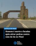Um homem identificado apenas como Valdinar foi morto com golpes de faca após uma discussão com o marido da própria tia, na noite de domingo (20), em Castelo do Piauí, no Centro-Norte do estado.

Segundo a Polícia Militar, um homem teria chamado a polícia relatando que a vítima estaria na residência de sua tia exigindo dinheiro para comprar drogas. Ao não ter o pedido atendido, Valdinar teria começado a arremessar pedras contra a residência.

Ao chegar ao local, a PM encontrou populares em frente à residência e foi informada de que Valdinar havia sido atingido por golpes de arma branca.

Testemunhas relataram à polícia que o companheiro da tia de Valdinar teria desferido três golpes de faca contra a vítima.

O suspeito não foi localizado pela polícia. Diligências estão sendo realizadas na região. A Polícia Civil deve investigar o caso e esclarecer os detalhes e a motivação do crime. Fonte: Cidade Verde