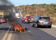 Soldado do Corpo de Bombeiros do Piauí morre após veículo invadir pista na BR-316