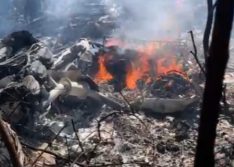 Avião monomotor cai na zona Rural de Teresina e mata piloto