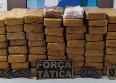 Jovem de 18 anos é preso com 59 tabletes de maconha em Simplício Mendes