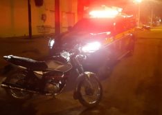 Picos: PRF apreende moto adulterada e prende homem na BR 316