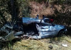 Mulher vítima de colisão entre carro e carreta na BR-316 morre no HUT