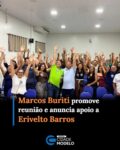 O ex-vereador de Picos, Marcos Buriti (PSD), promoveu na noite de sábado (29) um encontro político para apresentar oficialmente à sua base de apoiadores o ex-prefeito de Bocaina, Dr. Erivelto Barros (Progressistas), candidato a uma vaga na Assembleia Legislativa do Piauí (Alepi).

O evento, realizado no auditório de um hotel da cidade, reuniu lideranças de diversas localidades, apoiadores e eleitores, marcando uma nova etapa da articulação política conduzida por Buriti.

Em seu discurso, Erivelto Barros destacou a parceria com Marcos Buriti e agradeceu o apoio recebido. “É uma satisfação estar aqui na companhia de Marcos, que é um autêntico representante do povo e já demonstrou isso quando ocupou uma cadeira na Câmara Municipal”.

Na ocasião, Buriti explicou ao público presente os motivos de sua escolha. “Eu voto e faço campanha para Dr. Erivelto Barros pelo projeto que ele apresentou em defesa do povo do Piauí. Além da competência em gestão pública, já comprovada nos oito anos em que administrou Bocaina, ele é um homem que honra os compromissos que assume”, enfatizou.

O ex-vereador também declarou apoio às candidaturas de Joel Rodrigues ao governo do estado e à reeleição do senador Ciro Nogueira, ambos do Progressistas. Fonte: Grande Picos