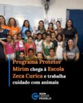 A Secretaria de Proteção e Defesa Animal, em parceria com a Educação de Picos, realizou uma visita à Escola Zeca Curica, localizada no bairro Morada do Sol, para apresentar o programa “Protetor Mirim – cuidar também se aprende”, uma iniciativa que busca conscientizar crianças sobre a importância do cuidado, do respeito e da proteção aos animais.

Durante a atividade, os estudantes tiveram a oportunidade de aprender, de forma educativa e interativa, sobre a responsabilidade de cuidar dos animais e a importância de desenvolver, desde cedo, atitudes de carinho, empatia e respeito à vida.

Um dos destaques da visita foi a participação do Denguinho, cachorrinho mascote da Secretaria, que proporcionou às crianças uma experiência prática e aproximou ainda mais os alunos da proposta do programa.

Para a secretária de Proteção e Defesa Animal, Victoria Bezerra, a ação foi marcada pelo entusiasmo e pela participação dos estudantes.

“Foi muito bacana, as crianças amaram. E foi uma experiência na prática com o Denguinho, cachorrinho mascote da Secretaria. O objetivo do programa é ensinar as crianças sobre o cuidado, o amor, o carinho e a proteção a essas vidas que a gente tanto ama”, destacou a secretária.

O programa “Protetor Mirim – cuidar também se aprende” reforça a importância da educação como ferramenta de transformação social, incentivando a formação de cidadãos mais conscientes e comprometidos com o bem-estar animal. Ao levar esse conhecimento para o ambiente escolar, a Secretaria busca despertar nas crianças valores que podem ser compartilhados também com suas famílias e com toda a comunidade.