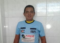 Amigos e familiares fazem campanha para ajudar o arbitro Clevonilson Santos com cirurgia