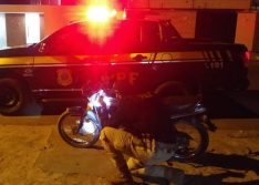 PRF recupera moto roubada em Monsenhor Hipólito