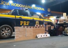 PI: Carga de eletrônicos e bebidas contrabandeados avaliada em quase R$ 400 mil é apreendida na BR-230