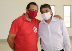 Wellington Dantas se reúne governador Wellington Dias na cidade de Picos