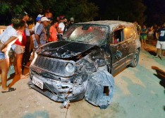 Dois homens são executados a tiros dentro de carro em Campo Grande-PI