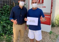 Candidato Araujinho anuncia que está curado da covid-19