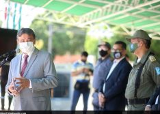 Governador anuncia novo concurso e promoções para a Polícia Militar