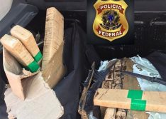 Dupla é presa ao tentar embarcar em rodoviária de Picos com 60 kg de droga