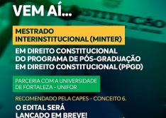 Faculdade R.Sá lança primeiro Mestrado em Direito Constitucional em parceria com a UNIFOR