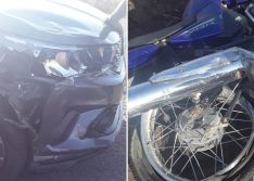 Monsenhor Hipólito: colisão entre carro e motocicleta mata homem na BR-020