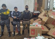 PI: PM apreende carga de cigarro contrabandeado avaliada em R$ 1 milhão