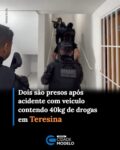 Uma operação do Departamento Estadual de Repreensão ao Narcotráfico (Denarc) prendeu dois homens suspeitos de ameaçar vítimas de um acidente além de tráfico de drogas. Os mandados foram cumpridos na manhã desta quarta-feira (14) em Teresina e no município de Aroazes, no Piauí.

Segundo o Denarc, as investigações apontaram que os criminosos transportavam material ilícito em um veículo quando colidiram com outro automóvel. O acidente ocorreu em agosto no bairro Tancredo Neves, em Teresina.

Após a colisão, os proprietários das drogas passaram a ameaçar as pessoas que estavam no outro automóvel envolvido no acidente devido a perda do material ilícito. Em seguida, eles fugiram do local deixando o veículo que posteriormente foi apreendido pela polícia devido a quantidade de 40 kg de drogas encontrada.

“Existia um fluxo de transporte ligando as duas cidades e ao avançar da investigação a nossa expectativa é que mais criminosos sejam presos. Eles ameaçaram as vítimas sobretudo por meio de mensagens. Essa droga servia para alimentar Teresina e o Médio Parnaíba”, afirma o delegado Samuel Silveira, coordenador da Denarc. 

As prisões realizadas hoje ocorreram após a polícia identificar dois homens. Um deles foi preso na zona Leste de Teresina. Fonte: Cidade Verde