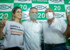 Gessy Fonseca do PSC oficializa apoio à campanha de Dr. Pessoa