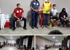 Prefeito desrespeita o próprio decreto que proíbe campanha