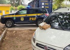 PRF prende jovem de 20 anos com droga avaliada em quase R$ 1 milhão