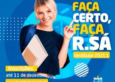 Inscrições para o Vestibular 2021.1 encerram próxima sexta-feira (11)