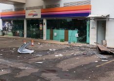PI: bandidos explodem cofre de posto de combustíveis e roubam R$ 20 mil
