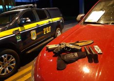 Empresária e acusado de homicídio são presos pela PRF em Campo Maior