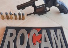PM prende homem por porte ilegal de arma de fogo no bairro DNER