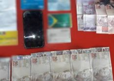 Polícia Militar prende dupla suspeita de tentar aplicar golpe com notas falsas em Picos