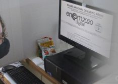 Enem tem abstenção recorde de 71,3%, no segundo dia de prova digital